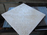 Dedication Marker